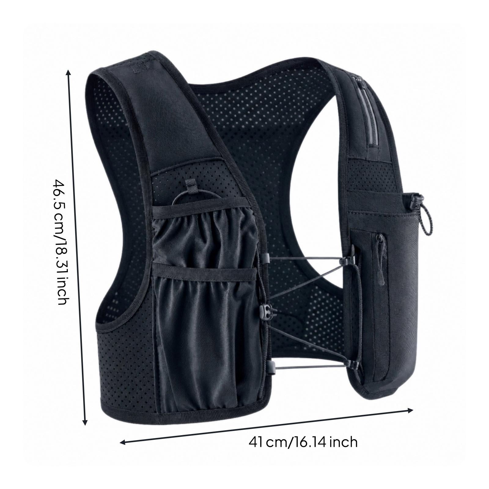 Running Gear Storage - Leichte Reflektierende Hydrationsweste für Laufen und