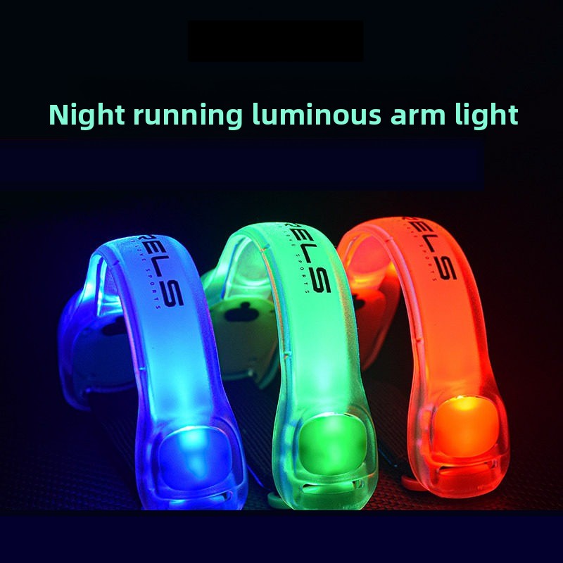 Running Gear Of The Year - Wiederaufladbares LED-Leuchtarmband/-beinband – Sicherheitswarnband für Nachtlauf