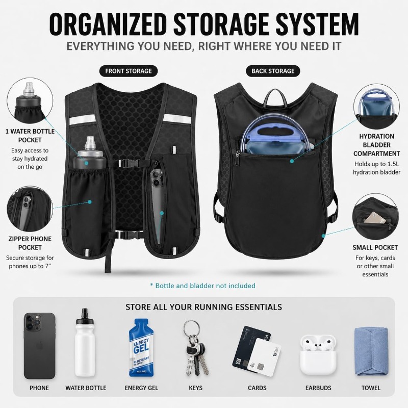 Reflektierende Leichtgewicht-W – Running Gear Storage Bewertung und Preis