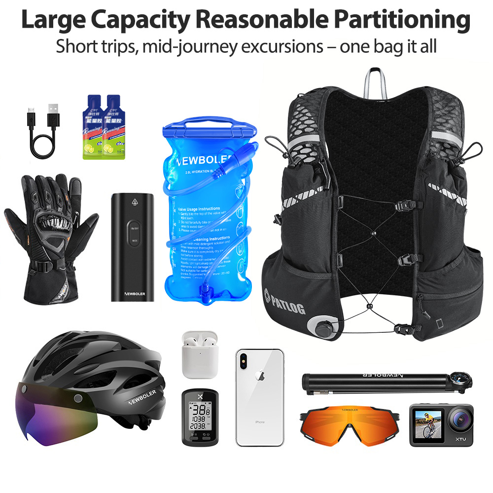 8L Atmungsaktive Hydrationswes – Running Gear Storage Bewertung und Preis